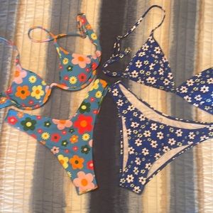 2 New XS 2piece swimsuits